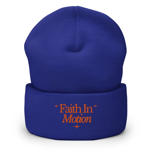 Faith in Motion - Cuffed Beanie